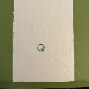 Hoop earing for piercing